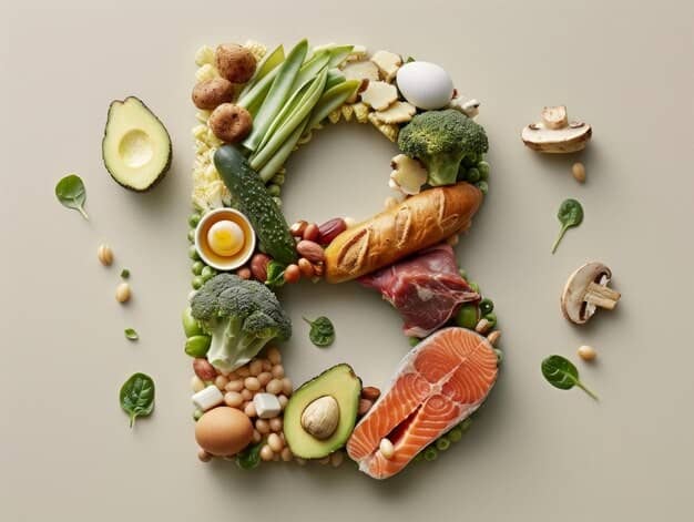 B Vitamins (B6, B12, Folate):